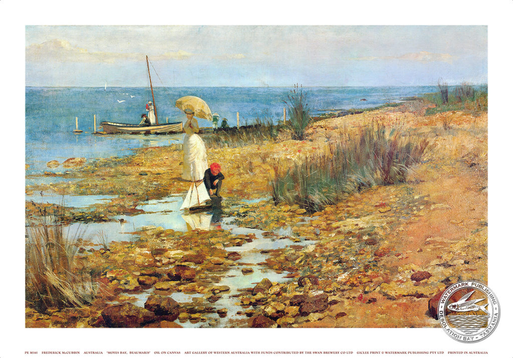MOYES BAY BEAUMARIS by Frederick McCubbin
