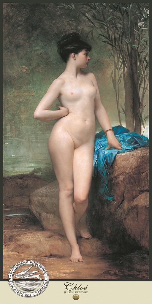 Chloe Offset Print by artist Jules Lefebvre