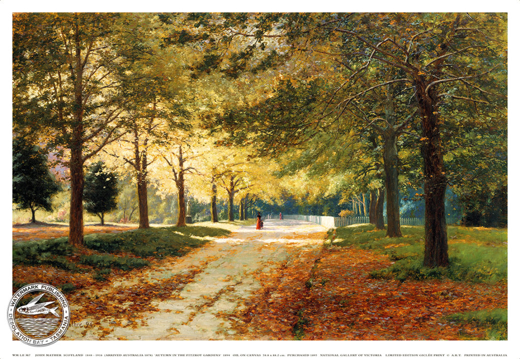 AUTUMN IN THE FITZROY GARDEN