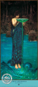 CIRCE Invidiosa Print by artist John William Waterhouse