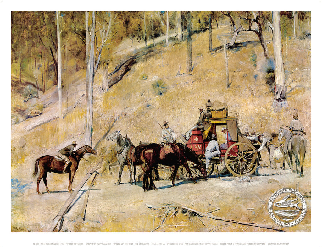 BAILED UP by Tom Roberts