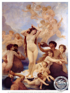 The Birth of Venus by William Bouguereau