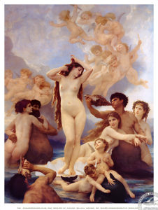 The Birth of Venus by William Bouguereau XL giclee print
