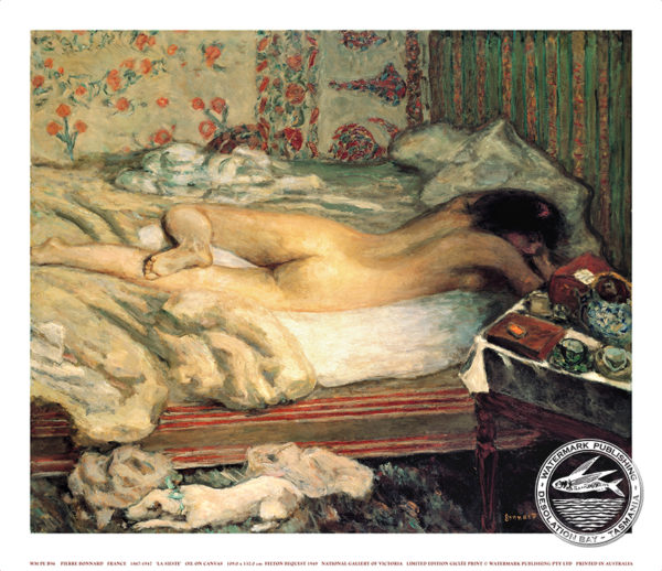 La Sieste by Pierre Bonnard Giclee Print 76 x 88 cm
