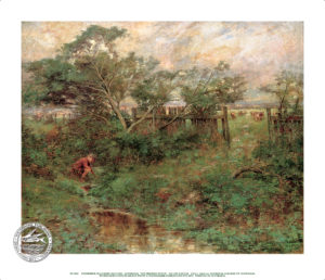 THE BROKEN FENCE by Frederick McCubbin