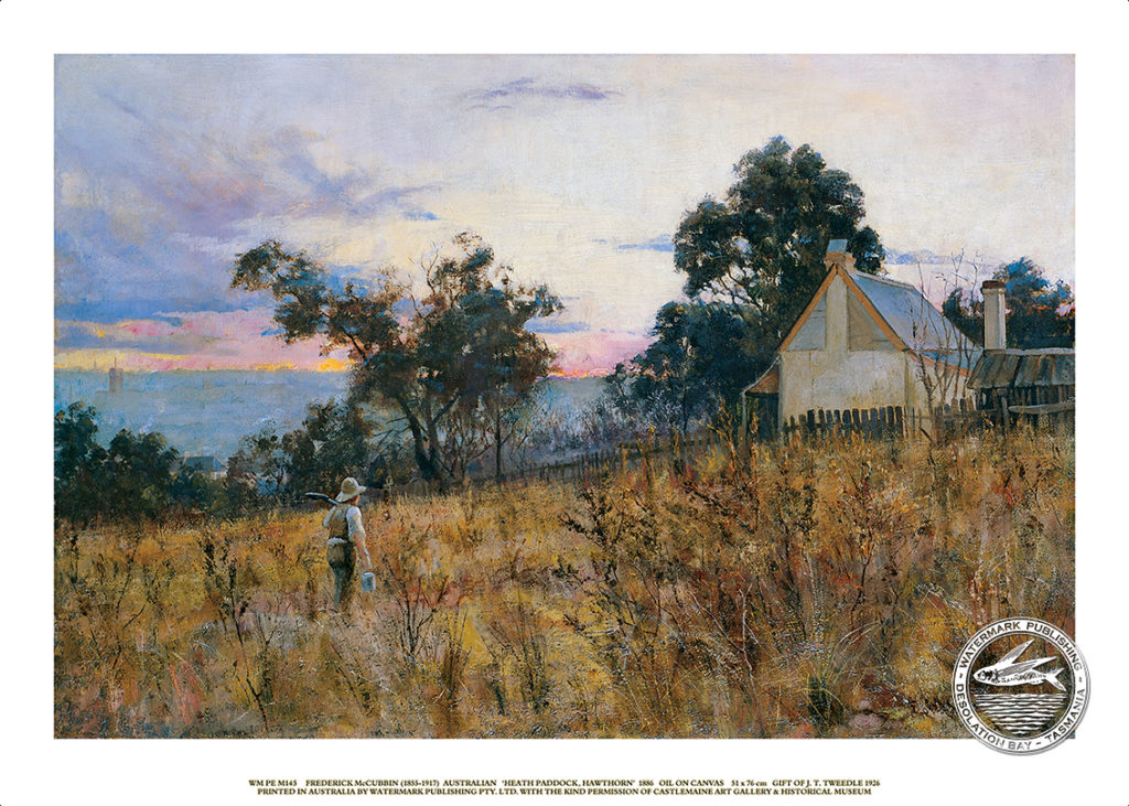 HEATH PADDOCK HAWTHORN BY FREDERICK MCCUBBIN