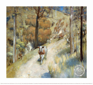 A MOUNTAIN MUSTER - Tom Roberts