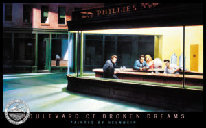boulevard of broken dreams print