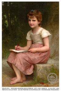 A CALLING, 1896 - William Bouguereau