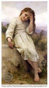 The Little Marauder, 1900 by William Bouguereau print
