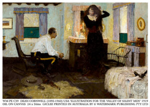Valley of Silent Men 1919 Dean Cornwell