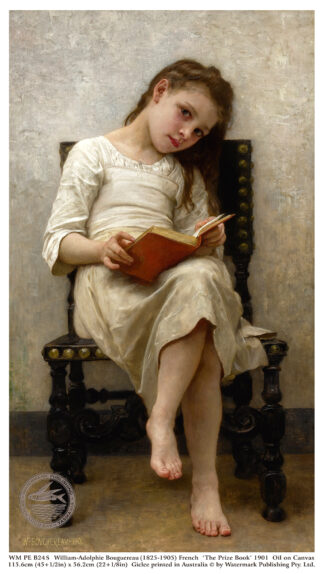 The Prize Book William Bouguereau