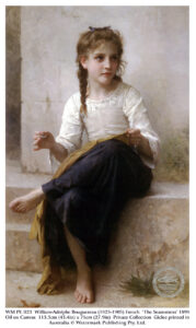 The Seamstress William Bouguereau